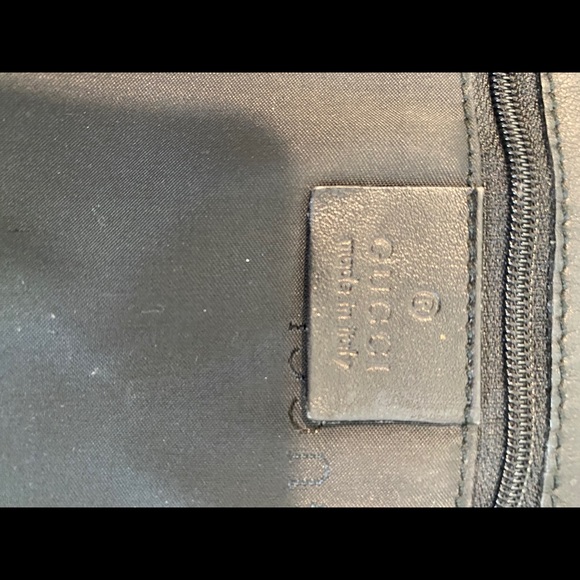 Gucci - Looping bucket drawstring leather Hobo - Picture 4 of 5